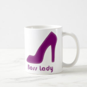 Boss Lady Wine Pump Coffee Mug
