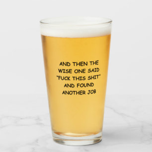 Boss Leaving Mug is a great goodbye gift Coworker Glass