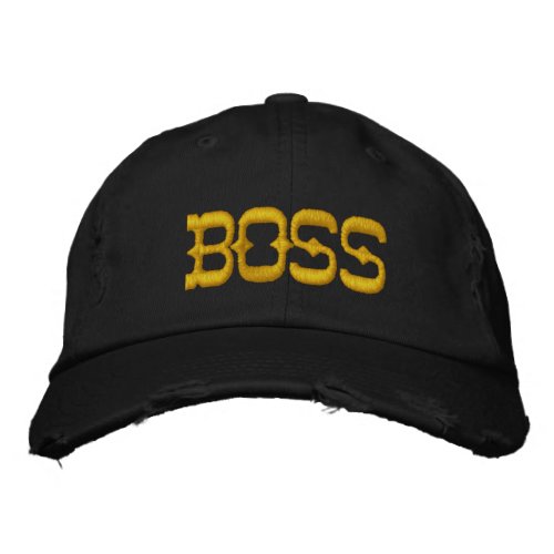 Boss Life Embroidered Cap