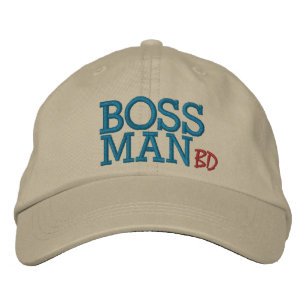 Boss Man by SRF Embroidered Baseball Cap