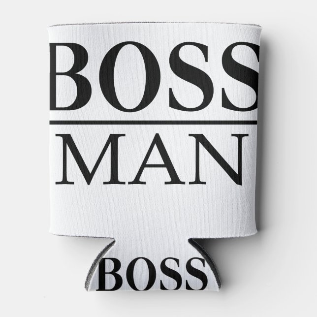BOSS MAN CAN COOLER (Front)