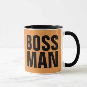 BOSS MAN COFFEE MUGS