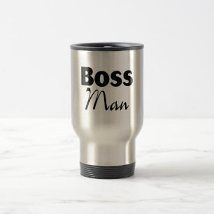 Boss Man Travel Mug