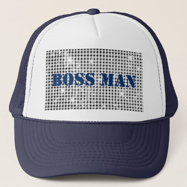 Boss Man Trucker Hat (Front)