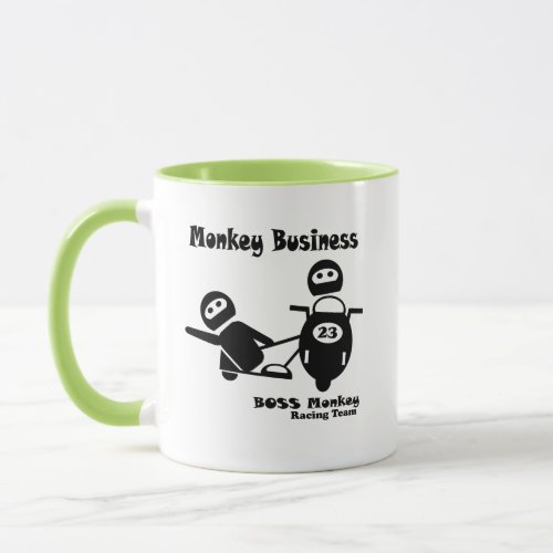 Boss Monkey Racing Team Mug