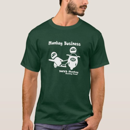 Boss Monkey Racing Team T_Shirt