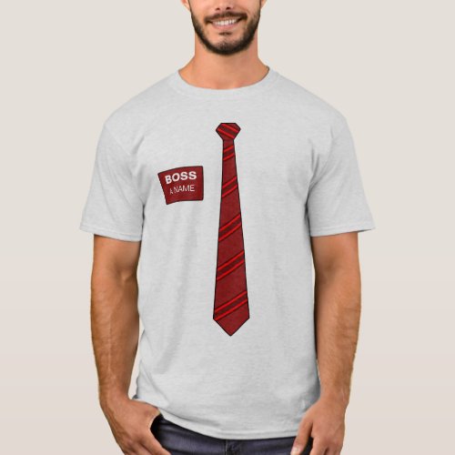 Boss Necktie Shirt
