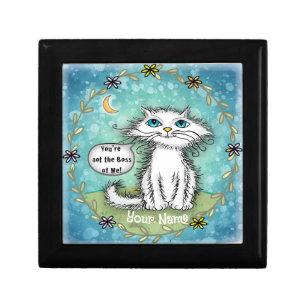 Boss of Me Scraggles Cat  Gift Box
