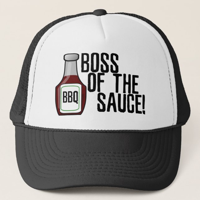 Boss of the Sauce Trucker Hat (Front)