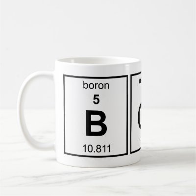 BOsS Periodic Table Coffee Mug