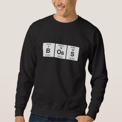 BOsS Periodic Table Sweatshirt