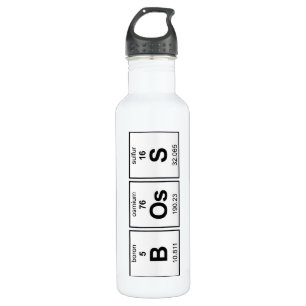 BOsS Periodic Table Water Bottle
