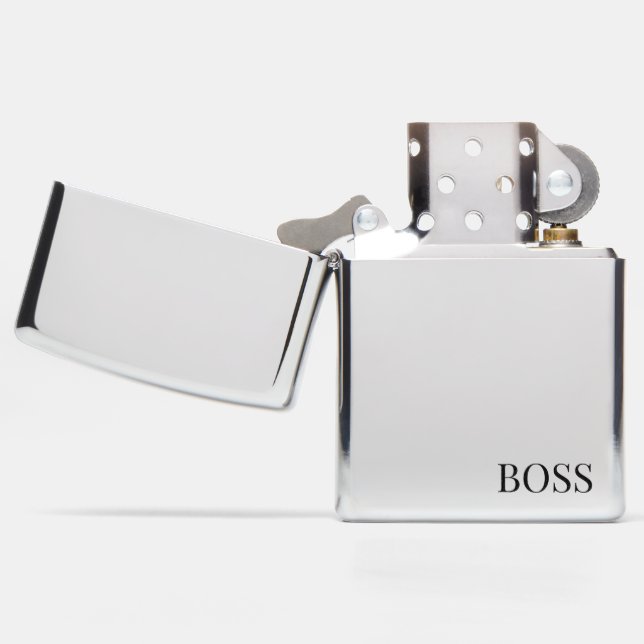 BOSS – Premium Power Edition Lighter (Opened)