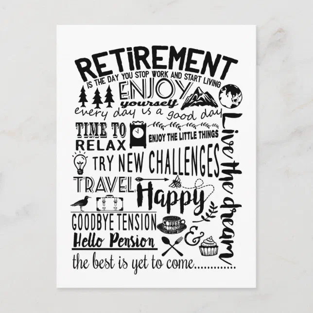 boss Retirement gift travel Postcard | Zazzle