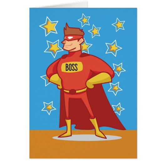 Boss Superhero on Father's Day (Front)