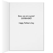 Boss Superhero on Father's Day (Inside (Right))