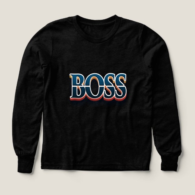 boss T-Shirt Tri-Blend Shirts (Design Front)