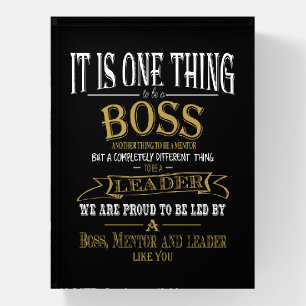 Boss THANK YOU BOSS "awesome boss Paperweight