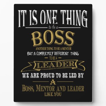 Boss THANK YOU BOSS "awesome boss Plaque