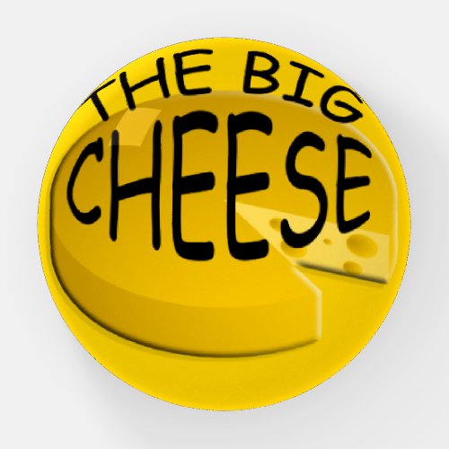 Boss The Big Cheese Paperweight