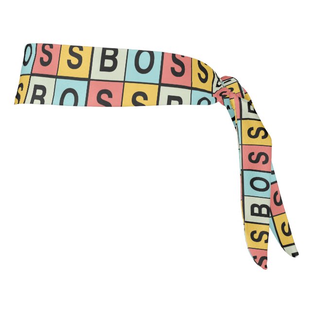 Boss Tie Headband (Rotate 90)