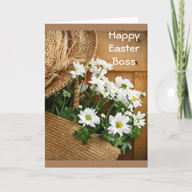 **BOSS** TO YOU AT EASTER HOLIDAY CARD (Front)