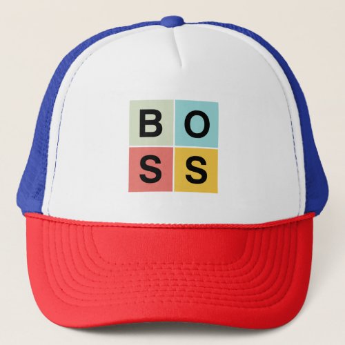 Boss Trucker Hat