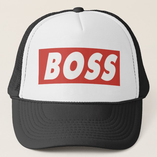 BOSS Trucker Hat (Front)