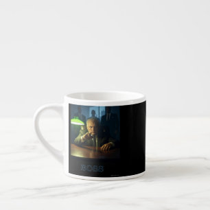 Boss w text espresso mug two sided
