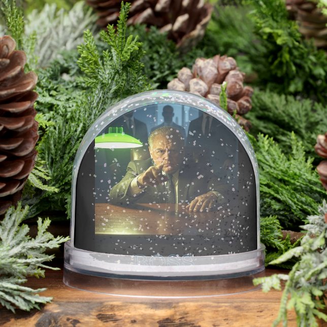 Boss w text snow globe (Winter)