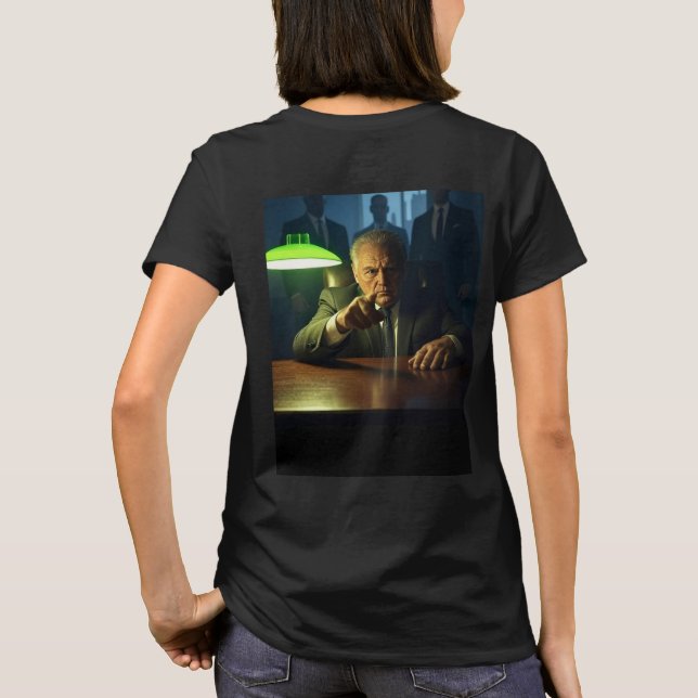 Boss women black T-shirt back (Back)