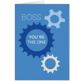Boss You're the One Who Makes Us Work-Boss's Day (Front)