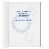 Boss You're the One Who Makes Us Work-Boss's Day (Inside (Right))