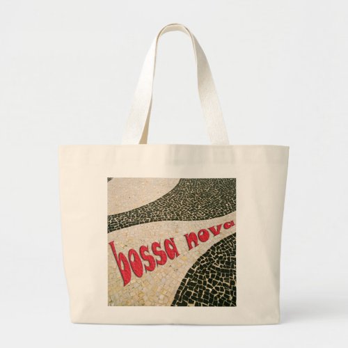 bossa nova large tote bag