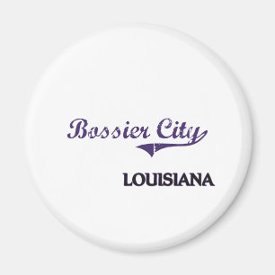 Bossier City Louisiana City Classic Magnet