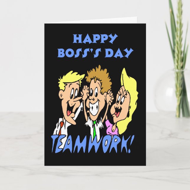 Boss's Day Card (Front)