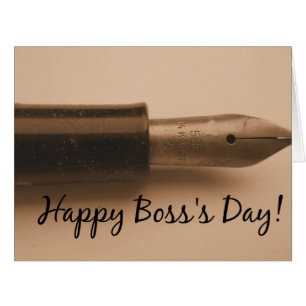 Boss's Day Card