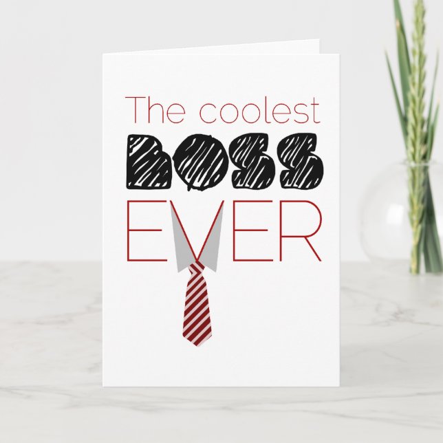 Boss's Day Card (Front)