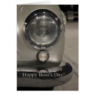 Boss's Day   Classic car Cards