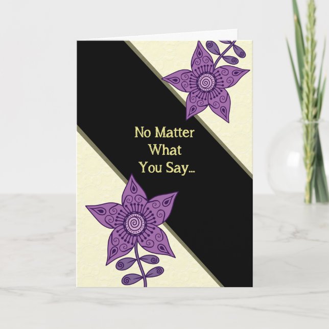 Boss's Day Humor Card (Front)