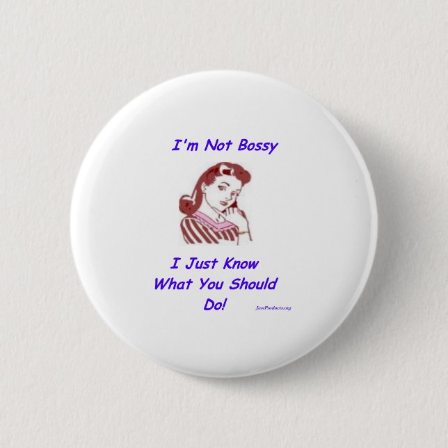 Bossy Button (Front)
