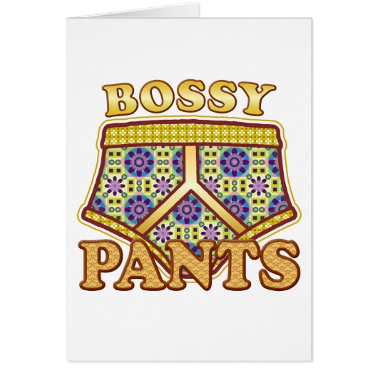 Bossy Pants v2 Cards (Front)