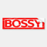 Bossy Stamp Bumper Sticker