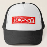 Bossy Stamp Trucker Hat