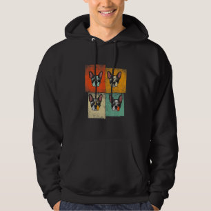 Bostie Dog Lover Funny Boston Terrier With Sunglas Hoodie