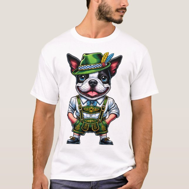 Bostie In Costume T-Shirt (Front)