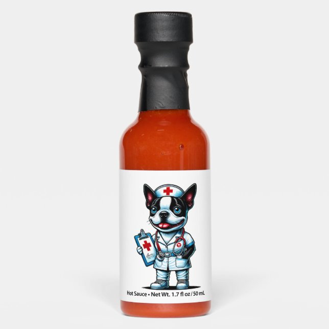 Bostie Nurse Hot Sauces (Front)