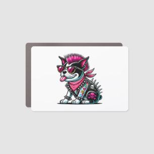 Bostie Punk Design Car Magnet