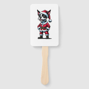 Bostie Santa Claus Hand Fan