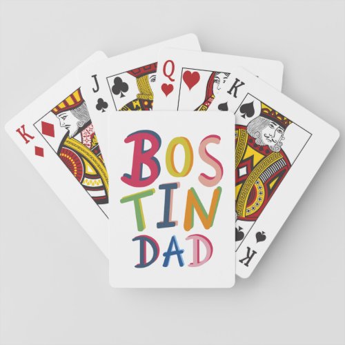 Bostin Dad Black Country Playing Cards